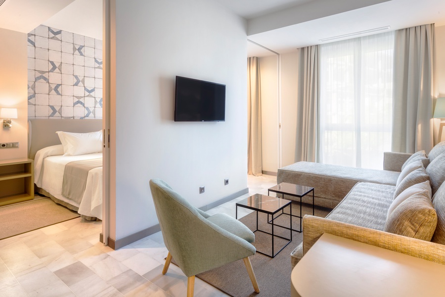 SUITE CON CAMA EXTRAGRANDE Hotel San Pablo Sevilla 